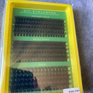 DIY Eyelashes Tray - Black Lashes
